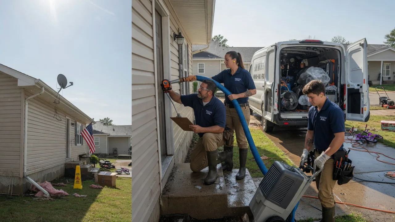 Ceiling Water Damage Restoration in Scottsburg, VA near me